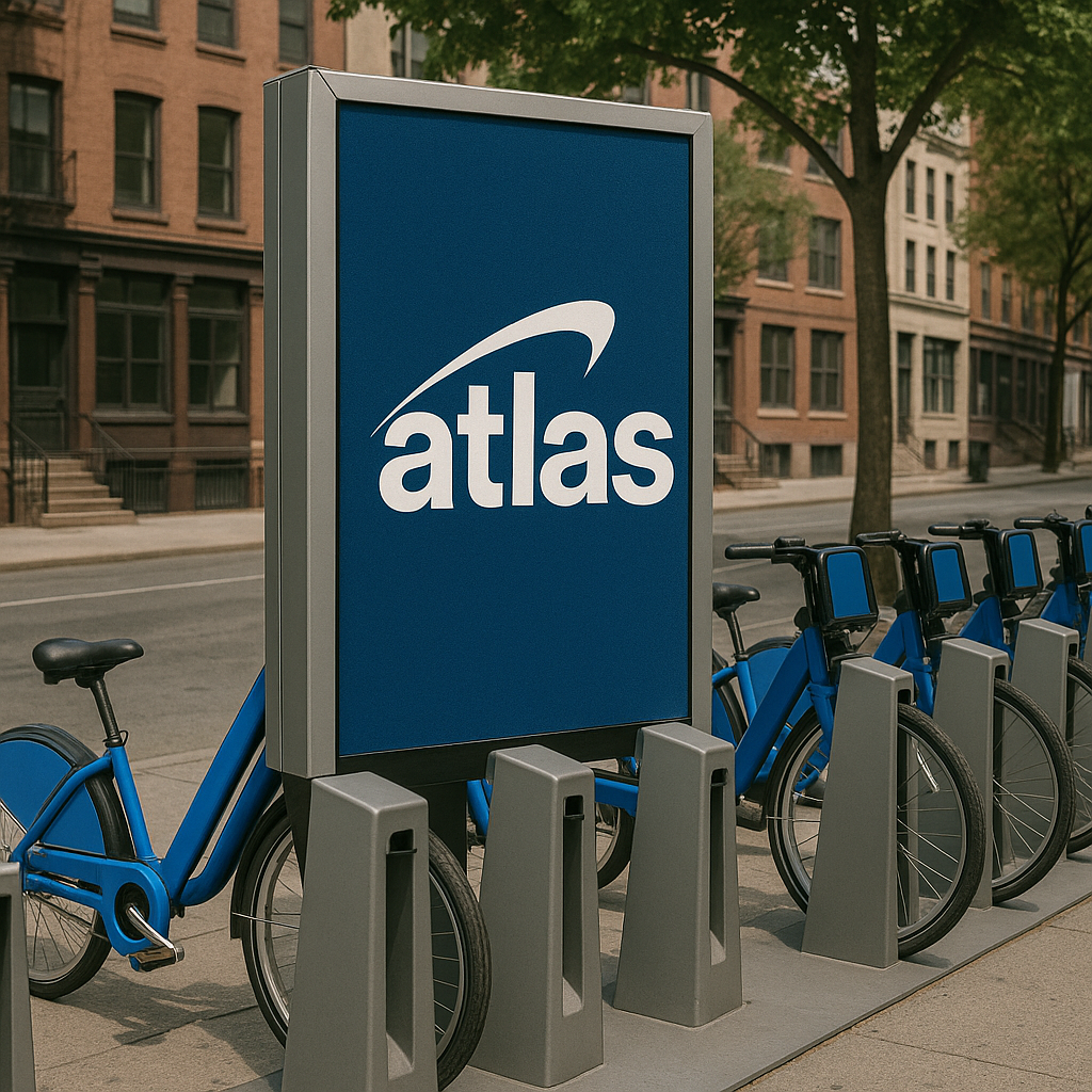 Bike Share Panels advertising in Miami, Florida