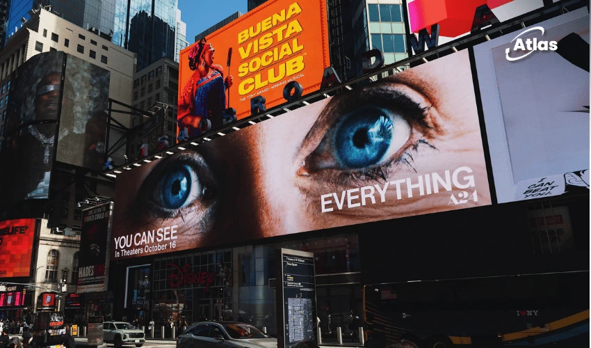 A24 You Can See Everything OOH Campaign Breakdown | Atlas OOH