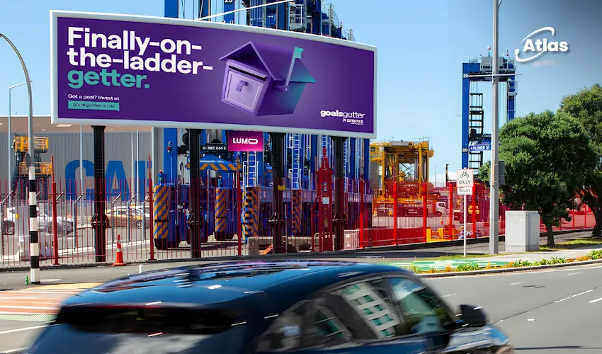 Amova Takes Its Rebrand Across New Zealand With OOH Advertising
