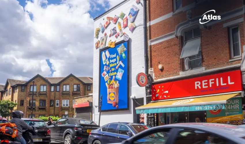 Lidl Makes Value Impossible to Miss With Giant OOH Special Builds