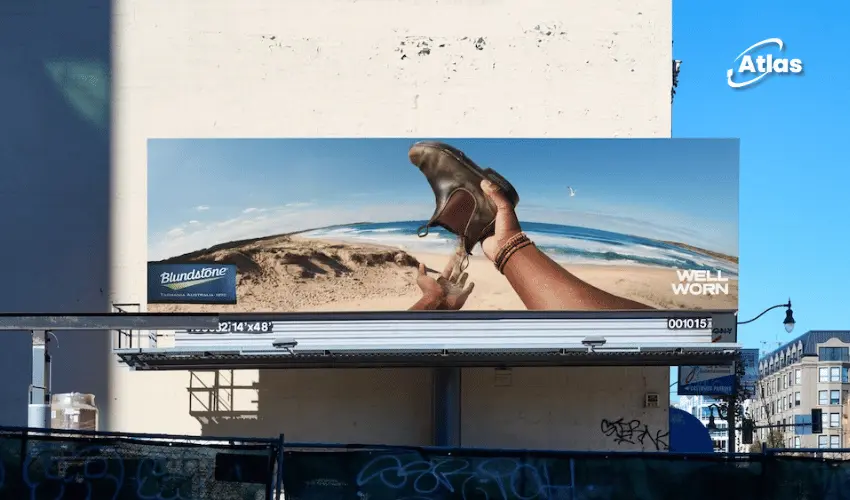 Blundstone “Well Worn” Global OOH Campaign | Atlas OOH