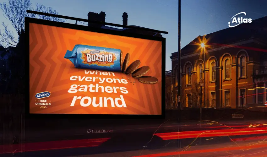 McVitie’s Masterbrand OOH Campaign: Everyday British Connection