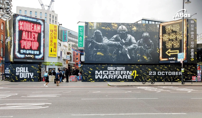 Call of Duty Builds Korean Alley Pop-Ups in London and LA