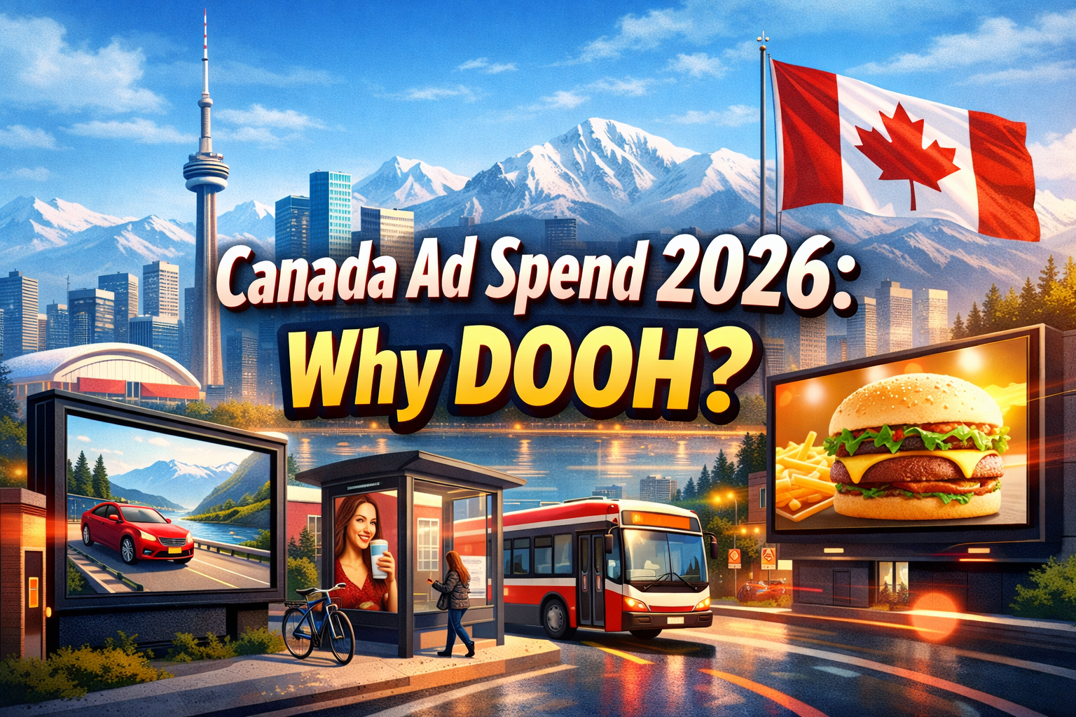 Canada 2026 Ad Spend Outlook: Why DOOH Still Wins in a Platform-Dominated Market