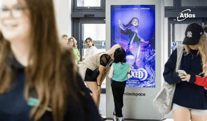 Disney Hexed DOOH campaign