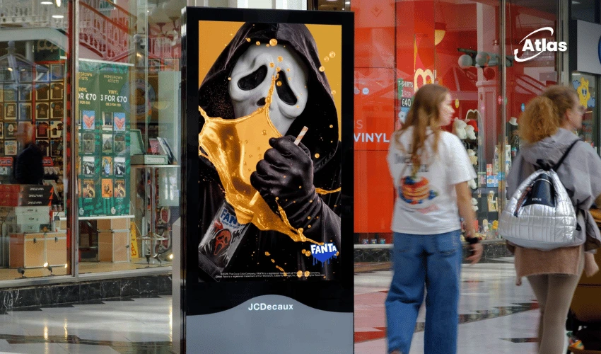 Fanta Halloween OOH & DOOH Campaign | Atlas OOH