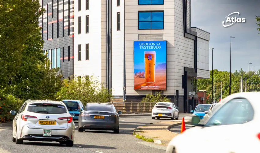 Foster’s Brings “The Amber Nectar” to UK DOOH Advertising
