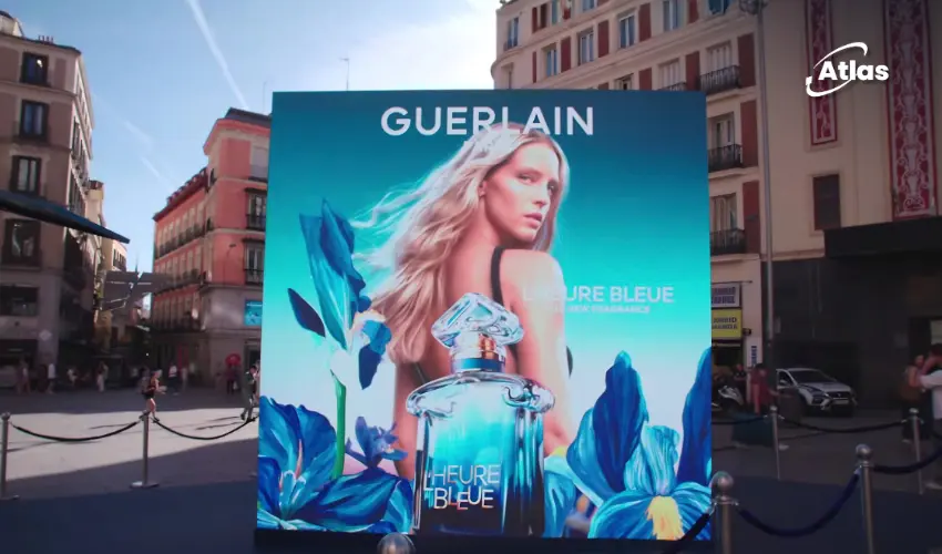 Guerlain Brings L’Heure Bleue to Madrid With Immersive OOH