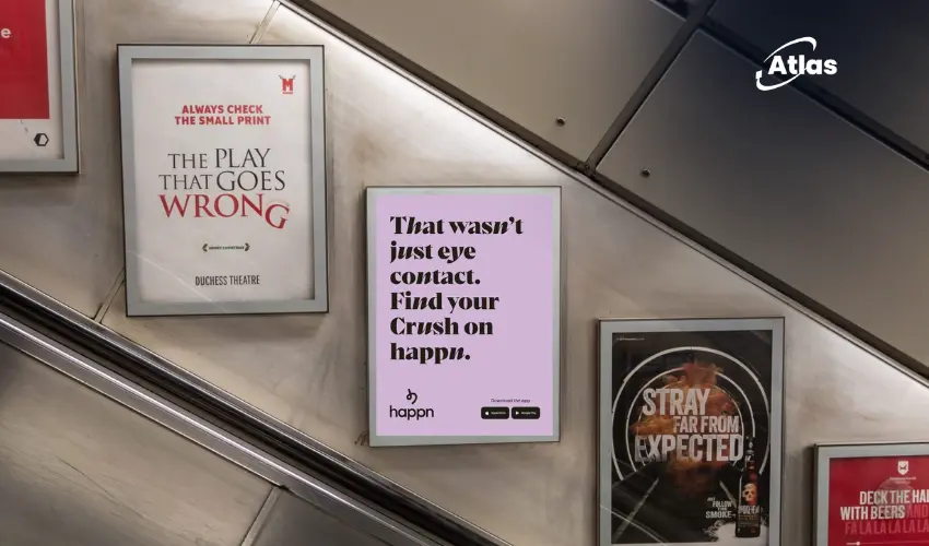 happn Launches First UK OOH Campaign Across London