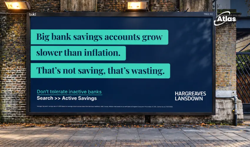Hargreaves Lansdown Challenges Inactive Banks With OOH