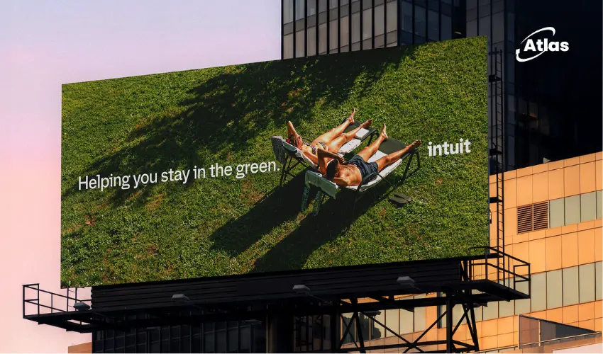 Intuit Rebrand Expands Into Bold OOH Advertising