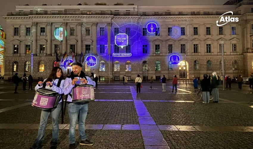 Life360 Lights Up Berlin With “Routes of Love” OOH
