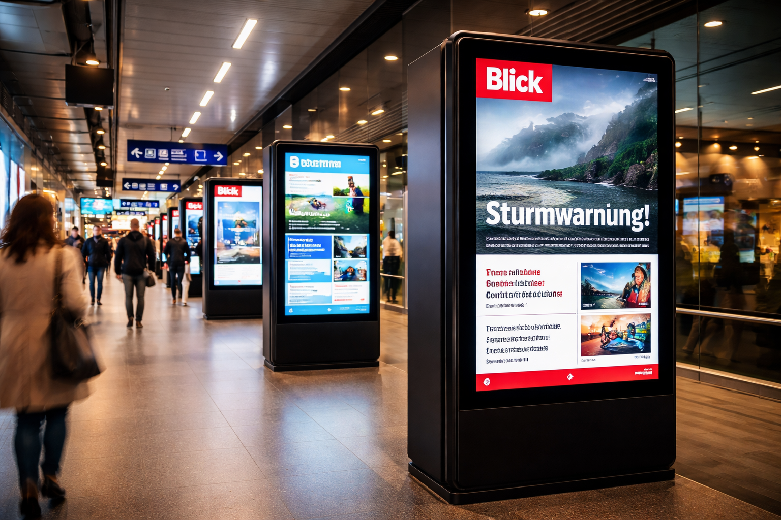 Livesystems + Ringier: Editorial Content Rolls Out Across 13,000+ DOOH Screens (Switzerland)