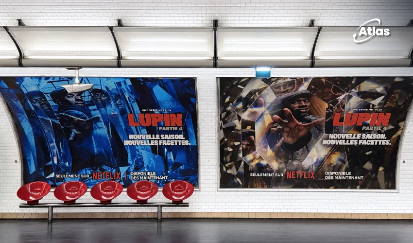 Lupin Part 4 OOH & DOOH Campaign | Atlas OOH