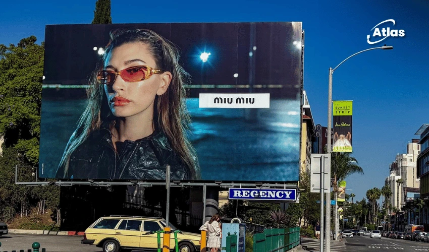 Miu Miu Takes Over the Sunset Strip With Fashion OOH