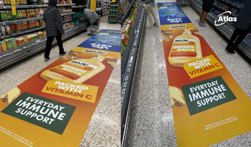 MOJU x Vita Coco Take Over Morrisons With Retail OOH