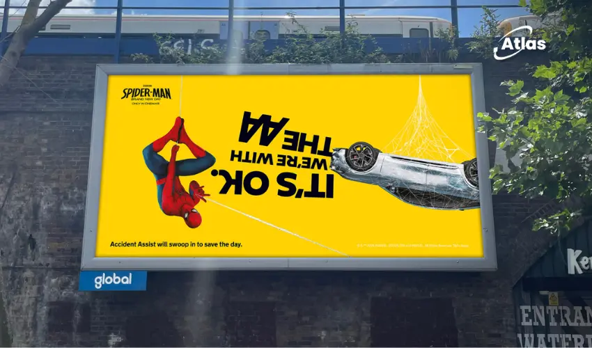 The AA Brings Spider-Man Energy to UK Roads