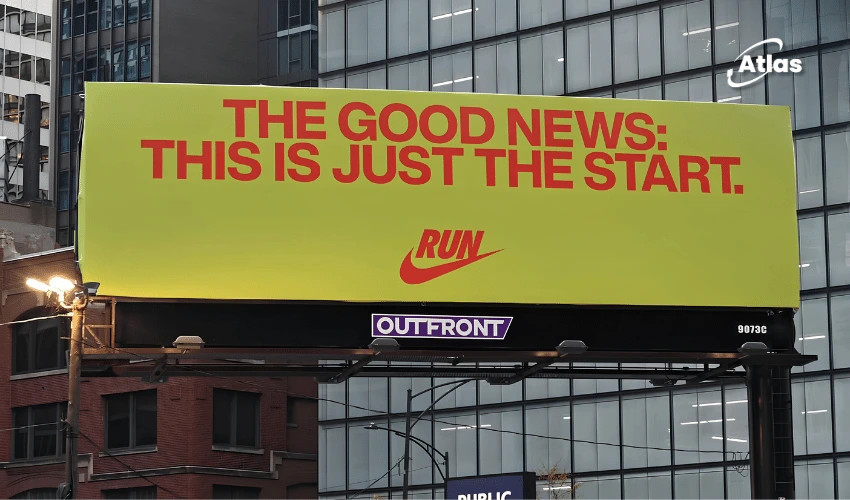 Nike Running Chicago Marathon Hyper-Local OOH Campaign Breakdown