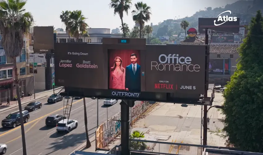 Jennifer Lopez & Brett Goldstein Turn Sunset Blvd Into a Cinematic Elevator Billboard Moment