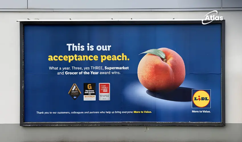 Lidl GB Turns Award Wins Into a Fresh OOH Brand Moment