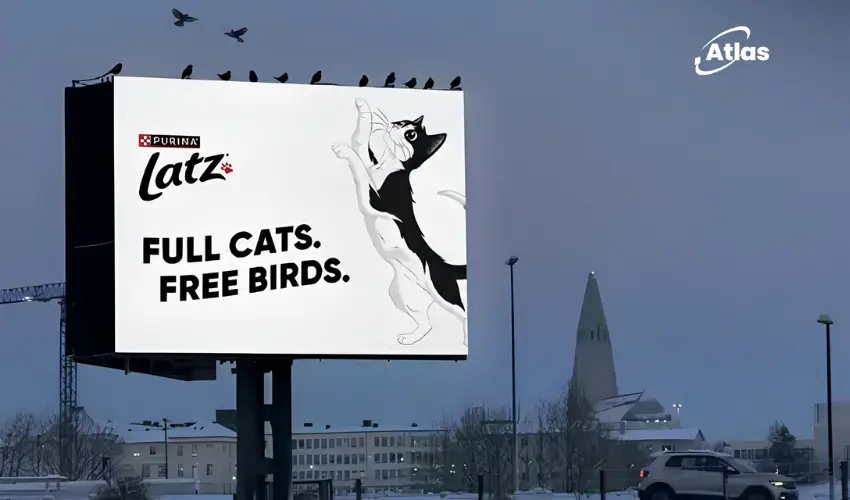 Purina Turns Billboards Into Birdhouses to Protect Reykjavík's Birds