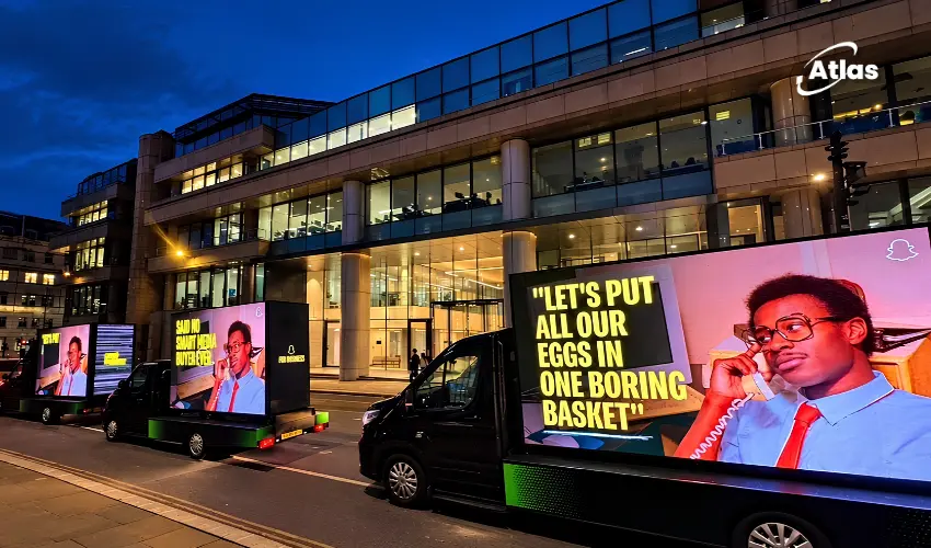 Snapchat Takes Spend Smarter for Business Into London OOH