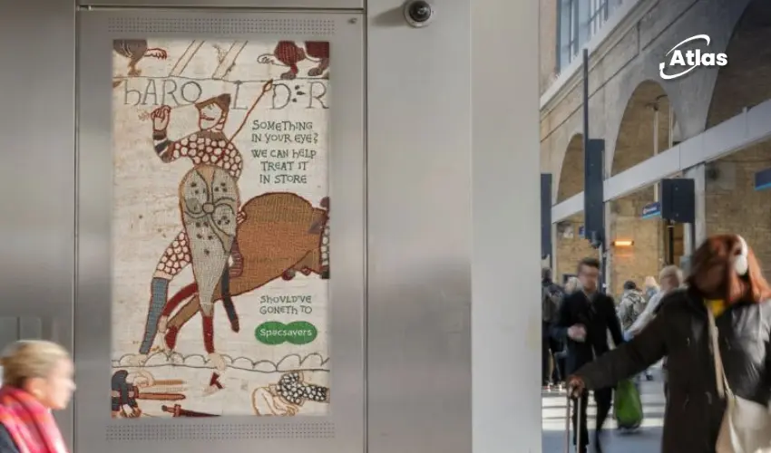Specsavers Brings Should've Gone to the Bayeux Tapestry