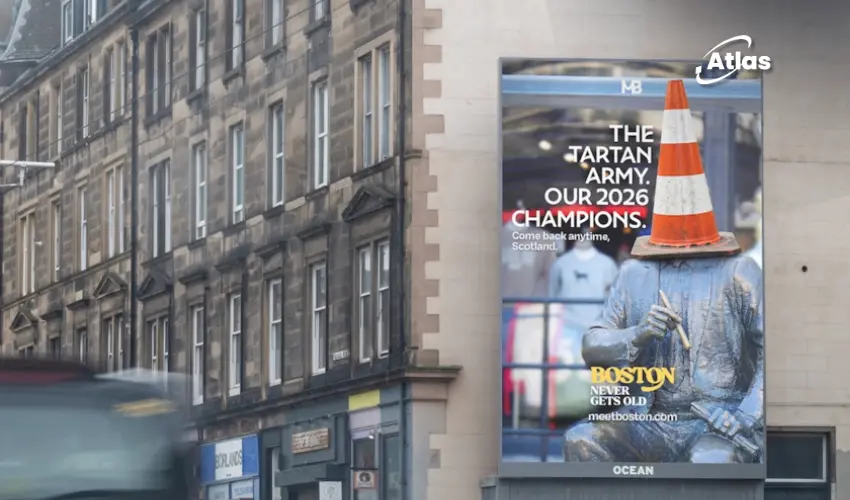 Meet Boston Turns Scottish Football Love Into OOH