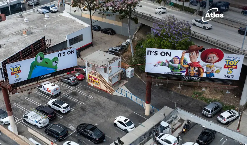 Toy Story 5 Turns Billboards Into a Playful Battle for Attention