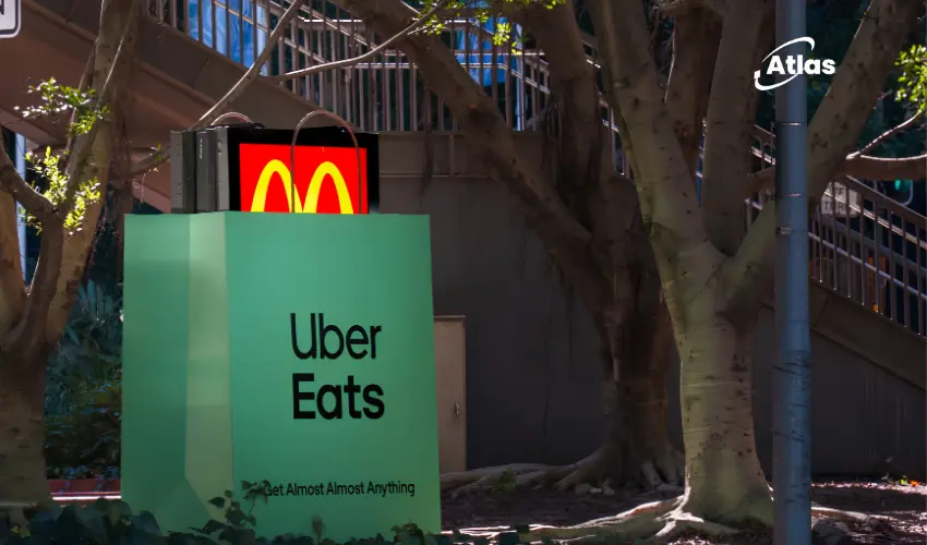 Uber Eats Turns Other Brands’ Billboards Into Its Own Outdoor Advertising