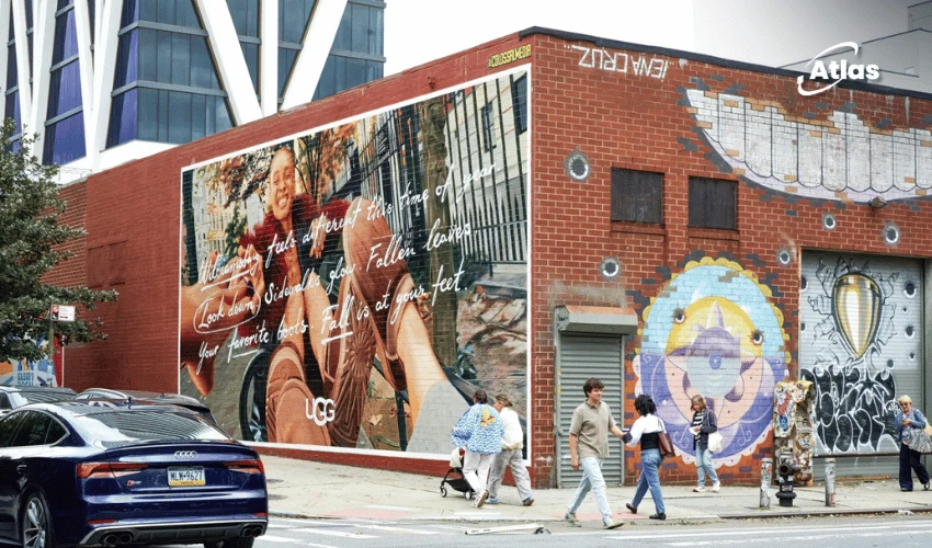 UGG Season Fall 2026 OOH Campaign in NYC & LA | Atlas OOH