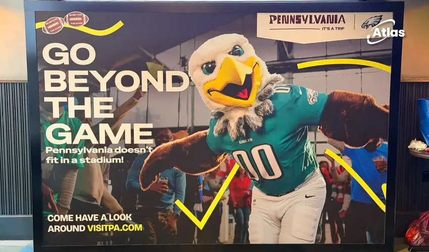 Visit Pennsylvania Targets NFL Fans With London OOH Advertising