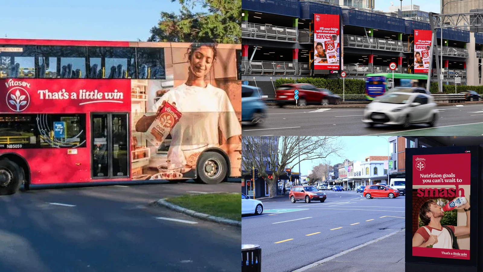 Vitasoy Trans-Tasman OOH Campaign | Atlas OOH