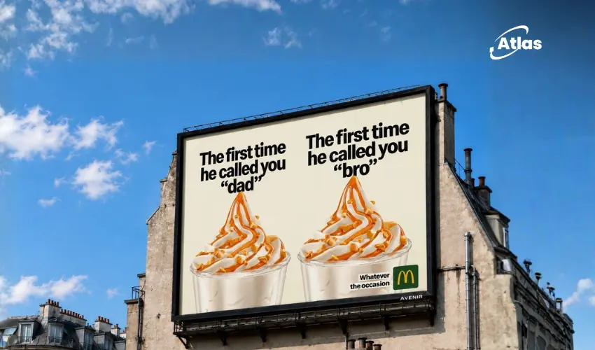 McDonald's France Celebrates Every Moment With McFlurry