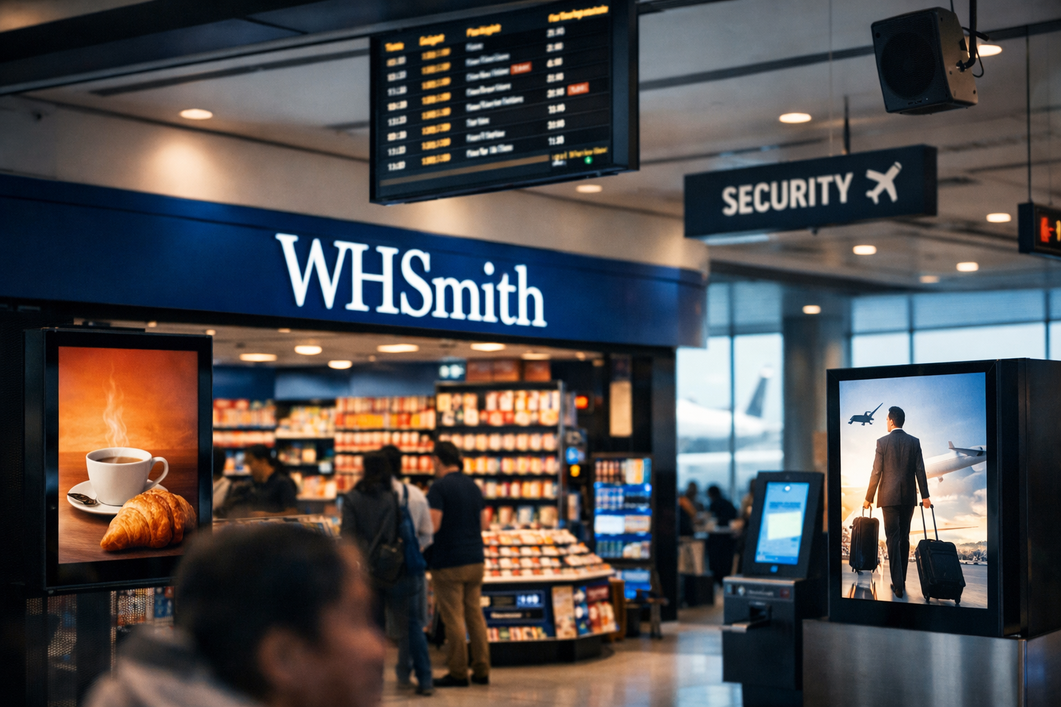 WHSmith Launches Programmatic Airport Retail Media in the U.S. — What It Means for DOOH Buyers