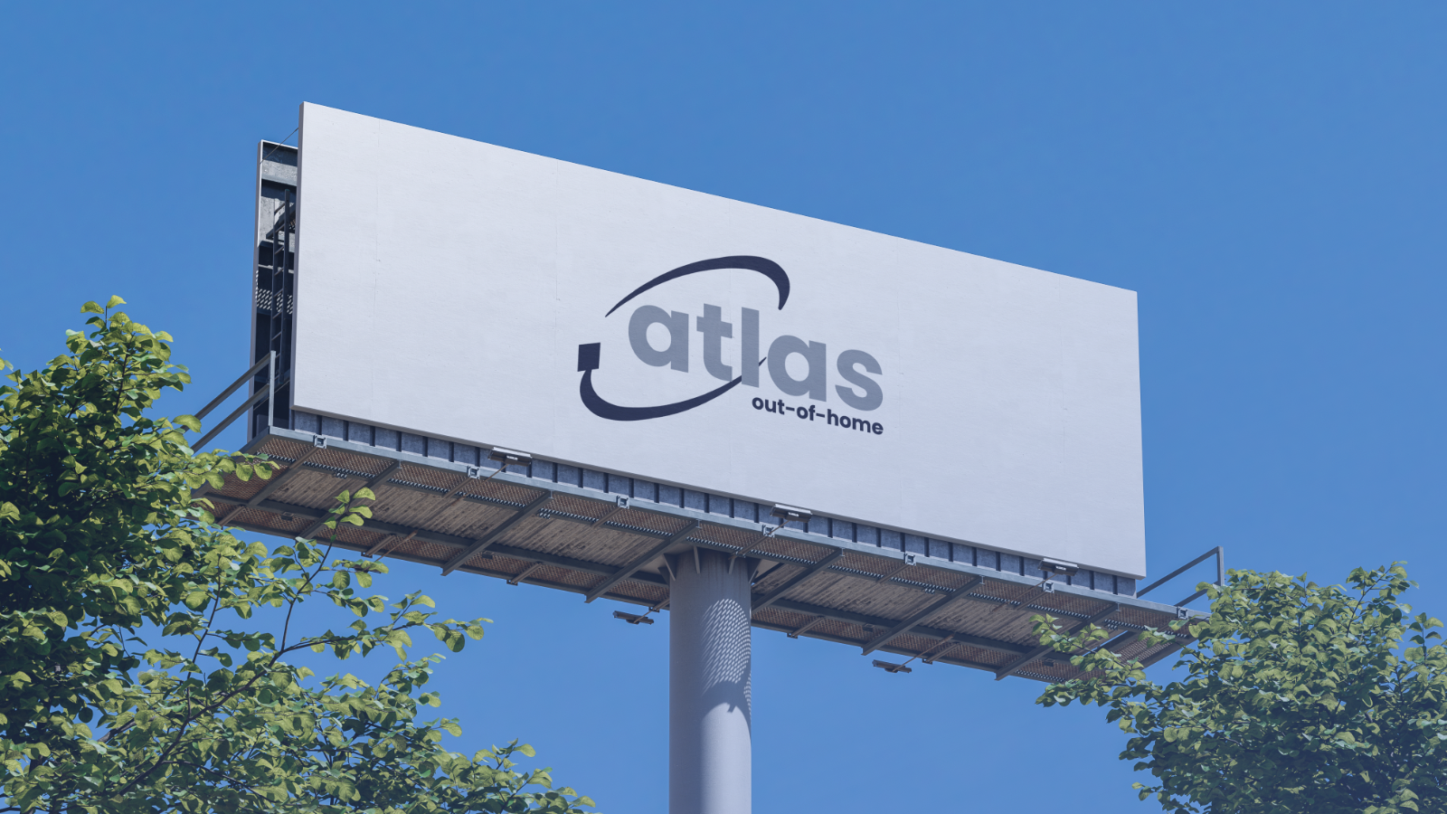 Example of billboard and digital billboard OOH