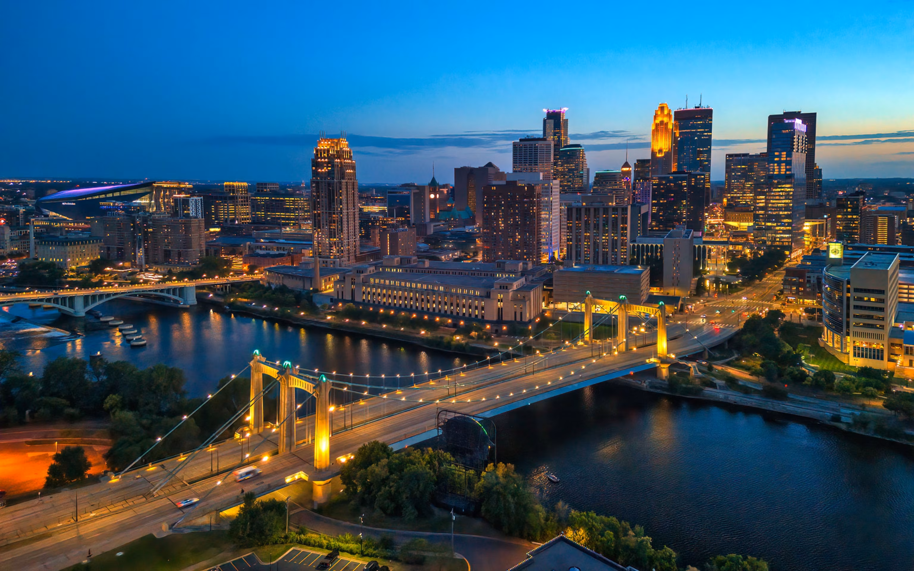 Outdoor advertising in Sauk Rapids, Minnesota