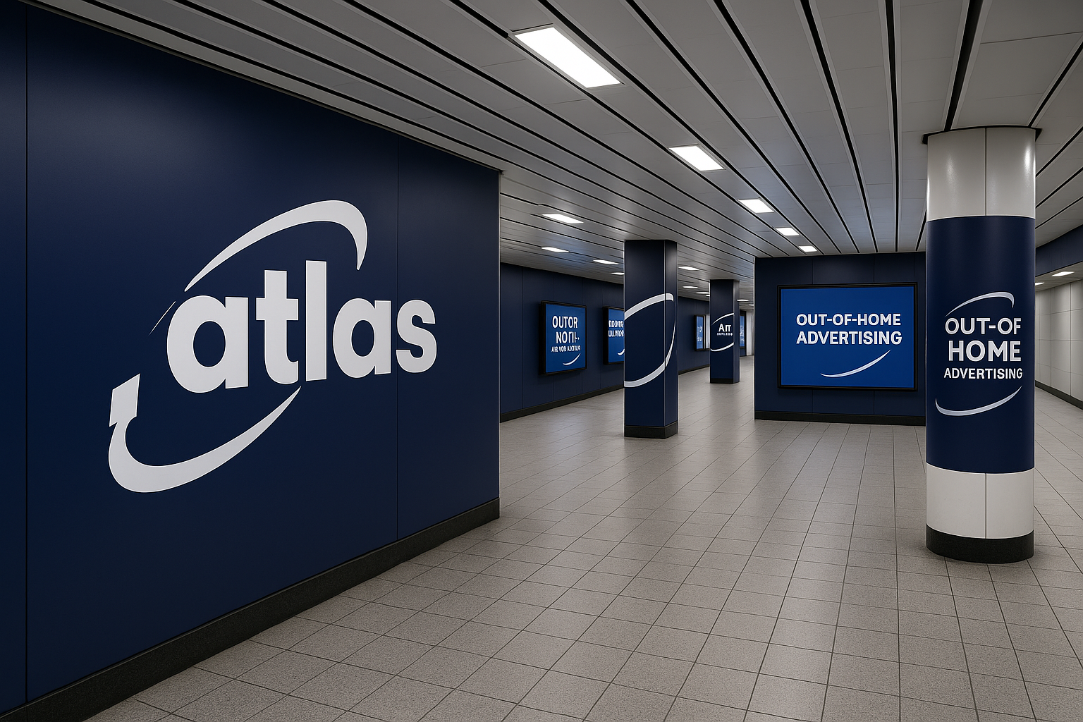 Station Domination advertising in Philadelphia, Pennsylvania